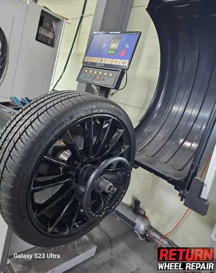 [파주휠복원]  벤츠 CLS 400d 20인치 휠 복원 / 파주,일산,포천