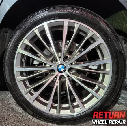 [파주휠복원] BMW 320I 18인치 휠 복원 / 파주,일산,포천