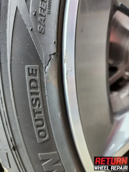 [파주휠복원] 벤츠 c43 amg 18인치 휠 복원&캘리퍼 도색 / 파주,일산,포천