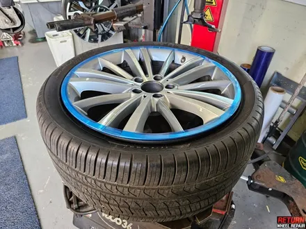 [파주휠복원] 벤츠 cls 400d 19인치 휠 복원 / 파주,일산,포천