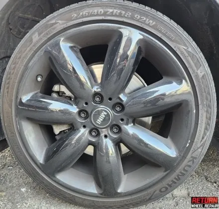 [파주휠복원] bmw 미니 클럽맨 18인치 휠복원 / 파주,일산,포천