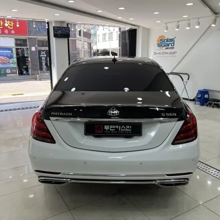 벤츠 S클래스 마이바흐 투톤랩핑 마이바흐 듀오톤랩핑 벤츠랩핑전문 김포랩핑 / 경기 부천