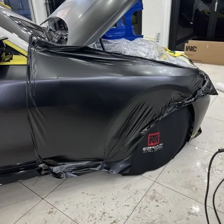 BMW G82 M4 사틴블랙 전체랩핑 / 남자들의로망 / M뽕맞다 / 반무광블랙 / 부천랩핑 / 인천랩핑 / 경기 부천