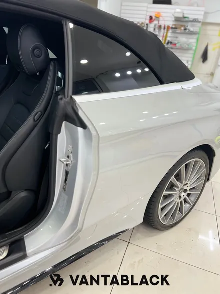 부천랩핑 벤츠 w205 C200 카브리올레 공구리 전체랩핑/포인트랩핑 / 경기 부천