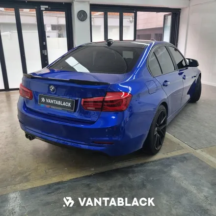 부천랩핑 BMW F30 3시리즈 리퀴드 메탈 클레인 블루 전체랩핑 / 경기 부천