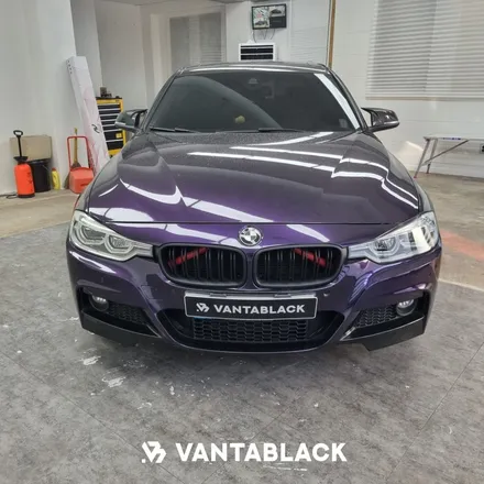 부천랩핑 BMW F30 3시리즈 리퀴드 메탈 클레인 블루 전체랩핑 / 경기 부천