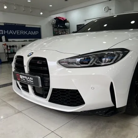 BMW G82 M4 사틴블랙 전체랩핑 / 남자들의로망 / M뽕맞다 / 반무광블랙 / 부천랩핑 / 인천랩핑 / 경기 부천