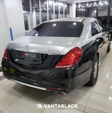 김포랩핑 벤츠 S63 AMG 전체랩핑 / 오토벨벳 탄자나이트 블루 / 경기 부천