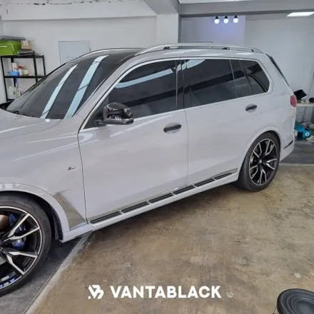 부천랩핑 반타블랙 BMW X7 크롬죽이기로 더 포스 있게 / 경기 부천