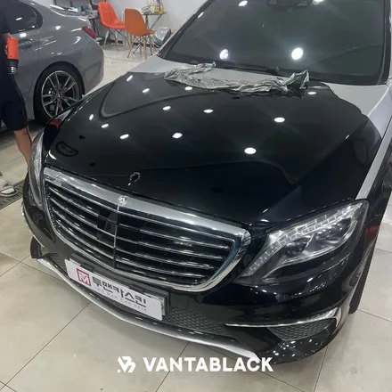 김포랩핑 벤츠 S63 AMG 전체랩핑 / 오토벨벳 탄자나이트 블루 / 경기 부천