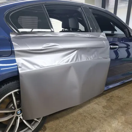 부천 자동차랩핑 BMW 5시리즈 G30 사틴다크그레이 전체랩핑 / 경기 부천