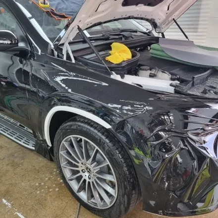 인천PPF 벤츠 GLE 450 흰색 신차 출고, 블랙으로 완전히 바꿔드렸습니다 반타블랙 / 경기 부천