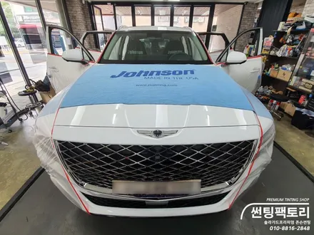 제네시스GV80 존슨썬팅 / 전면 R15% 측후면 R5% / 아이나비 QXD5000 / 존슨썬팅 박달점 / 솔라가드프리미엄 만안점 / 썬팅전문점 / 신차패키지 / 신차검수 / 안양 박달동