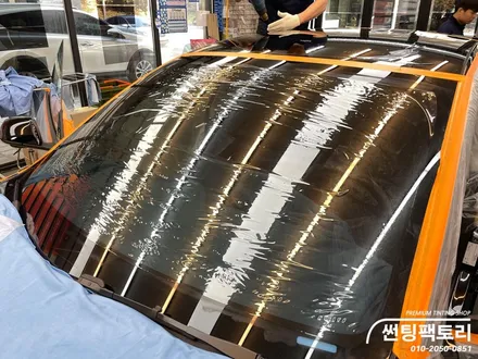 테슬라 모델3 루마버텍스 900 틴팅 필름 추천 / 안양 박달동