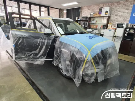 베뉴 썬팅- 존슨R 프리미엄 신차패키지 시공/블랙박스 아이나비QXD3000장착/안양 존슨썬팅 박달점 썬팅팩토리 광명 시흥 금천 / 안양 박달동