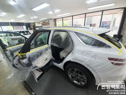 제네시스GV70 존슨썬팅 / 전면 XR35% 측후면 XR15% / 아이나비 QXD5000 / 브릴라 가죽코팅 / 존슨썬팅 박달점 / 솔라가드프리미엄 만안점 / 썬팅전문점 / 안양 박달동