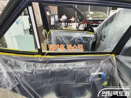 베뉴 썬팅- 존슨R 프리미엄 신차패키지 시공/블랙박스 아이나비QXD3000장착/안양 존슨썬팅 박달점 썬팅팩토리 광명 시흥 금천 / 안양 박달동