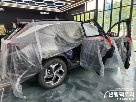 현대 투싼 루마버텍스 900 700 신차 틴팅 후기 / 안양 박달동