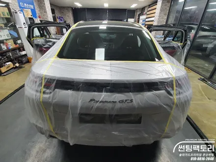 포르쉐 뉴파나메라 GTS 존슨썬팅 XX / SE+ / 아이나비 퀀텀4K 블랙박스 / 아이볼트커넥티드보조배터리 / 차량 전체 PPF시공 / 존슨썬팅 박달점 / 솔라가드프리미엄 만안점 / 안양 박달동