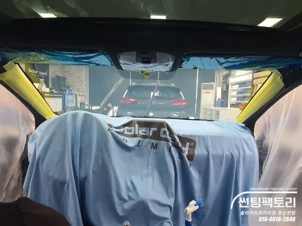안양 썬팅 팩토리에서 벨로스터N 솔라가드 퀀텀 열차단 반사필름 시공후기 블랙박스 아이나비 장착점 QXD3000▶솔라가드프리미엄 광명 시흥 금천 박달 썬팅 / 안양 박달동