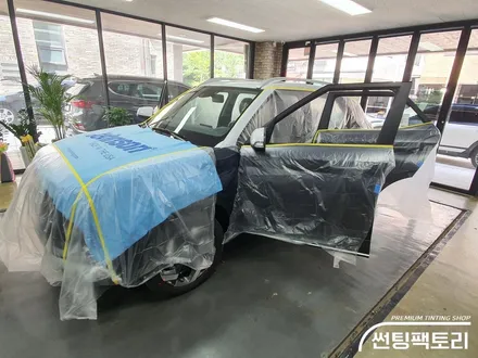 베뉴 썬팅- 존슨R 프리미엄 신차패키지 시공/블랙박스 아이나비QXD3000장착/안양 존슨썬팅 박달점 썬팅팩토리 광명 시흥 금천 / 안양 박달동