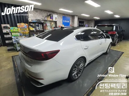K7 프리미어 썬팅필름 존슨R 최고사양 열차단필름으로 재시공하다 ▶안양 썬팅재시공 전문 존슨썬팅 박달점▶아이나비 블랙박스 장착점 / 안양 박달동