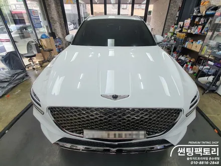 제네시스GV70 존슨썬팅 / 전면 XR35% 측후면 XR15% / 아이나비 QXD5000 / 브릴라 가죽코팅 / 존슨썬팅 박달점 / 솔라가드프리미엄 만안점 / 썬팅전문점 / 안양 박달동