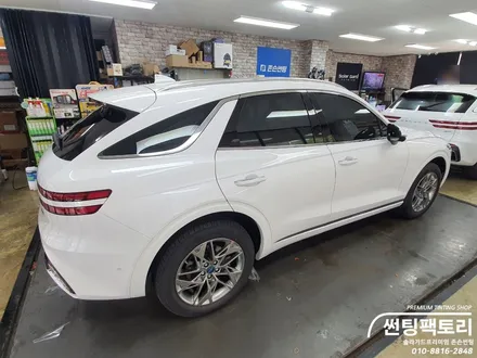 제네시스GV70 존슨썬팅 / 전면 XR35% 측후면 XR15% / 아이나비 QXD5000 / 브릴라 가죽코팅 / 존슨썬팅 박달점 / 솔라가드프리미엄 만안점 / 썬팅전문점 / 안양 박달동