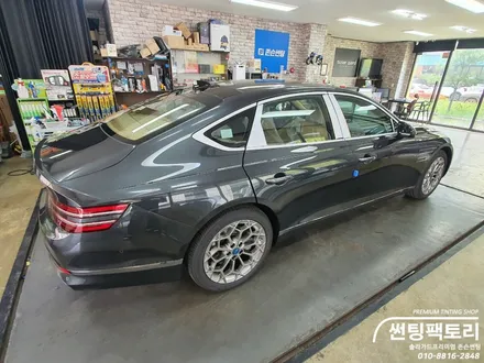 제네시스 G80 솔라가드 퀀텀 / 전면 19% 측후면 14% / 솔라가드프리미엄 만안점 / 존슨썬팅 박달점 / 썬팅팩토리 / 썬팅블랙박스네비게이션 / 신차패키지 / 안양 박달동