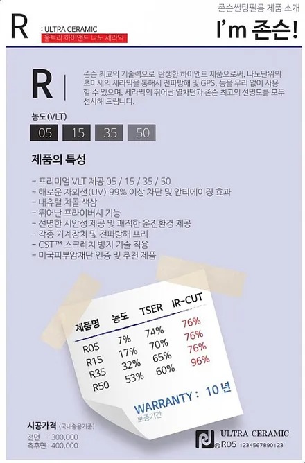 K7 프리미어 썬팅필름 존슨R 최고사양 열차단필름으로 재시공하다 ▶안양 썬팅재시공 전문 존슨썬팅 박달점▶아이나비 블랙박스 장착점 / 안양 박달동