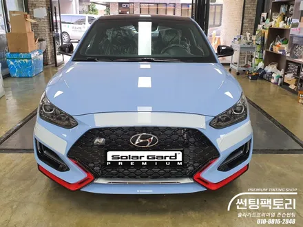 안양 썬팅 팩토리에서 벨로스터N 솔라가드 퀀텀 열차단 반사필름 시공후기 블랙박스 아이나비 장착점 QXD3000▶솔라가드프리미엄 광명 시흥 금천 박달 썬팅 / 안양 박달동