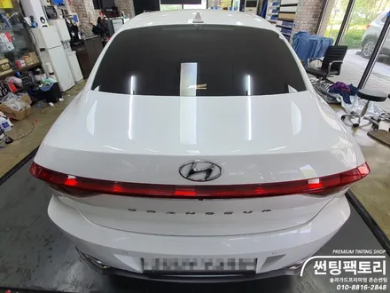 그랜저 크리미화이트펄 존슨썬팅 R 썬팅 시공 후기 / 안양 박달동