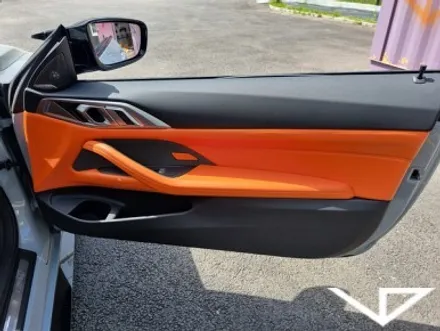 bmw_m4_봐라다이스_실내커스텀_자동차실내_실내염색_오렌지_자동차꾸미기_차량실내_1티어_유튜브 / 화성시 정남면