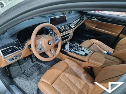 BMW_745_봐라다이스_실내커스텀_자동차실내_실내염색_핸들염색_카멜_브라운_자동차꾸미기_내차꾸미기_차량실내_1티어_커스텀장인_유튜브 / 화성시 정남면