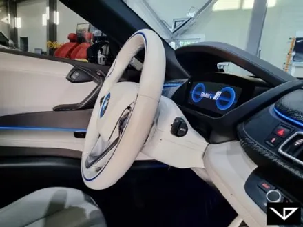 BMW_i8_봐라다이스_실내커스텀_자동차실내_실내염색_아이보리_자동차꾸미기_내차꾸미기_차량실내_1티어_커스텀장인_유튜브 / 화성시 정남면