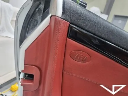 벤츠_SL500_올드카_봐라다이스_실내커스텀_자동차실내_실내염색_실내도색_보르도_레드_블랙_자동차꾸미기_차량실내_1티어_커스텀장인_유튜브 / 화성시 정남면