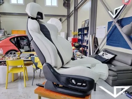 bmw_m5_봐라다이스_실내커스텀_자동차실내_실내염색_아이보리_자동차꾸미기_차량실내_1티어_커스텀장인_유튜브 / 화성시 정남면