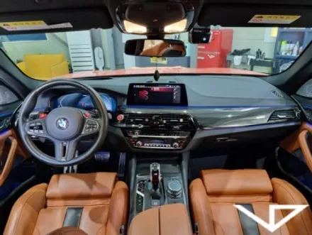 bmw_m5_봐라다이스_실내커스텀_자동차실내_실내염색_아이보리_자동차꾸미기_차량실내_1티어_커스텀장인_유튜브 / 화성시 정남면