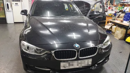 BMW 320D 너무찐한 썬팅으로 SKC 마스터즈 재시공