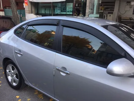 추운 겨울에도 스퍼텍 썬팅으로 자외선 차단을위한 아반떼 썬팅재시공