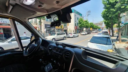 인천 르노마스터 넥스가드 ntp600 썬팅시공