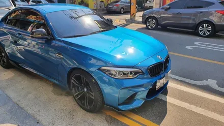 인천 bmw m2 변색된 썬팅 제거후 넥스가드 ntp600 재시공