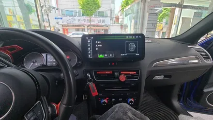 인천 아우디 SQ5 12.3인치 안드로이드 올인원