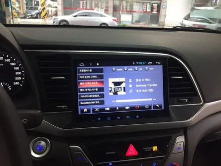 아반떼AD 벨류플러스  카컴 안드로이드 올인원 10.1인치 네비매립
