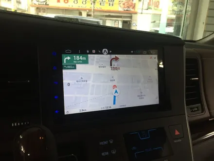 도요타 시에나 카컴 안드로이드 올이원 9인치 매립