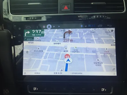 골프7세대 카컴 안드로이드 올인원 10인치 매립