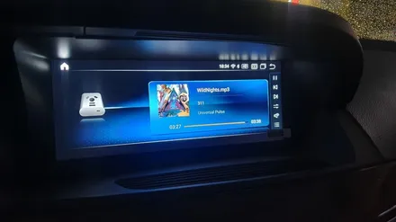 w221 벤츠 s클래스 직구해오신 안드로이드 올인원 설치