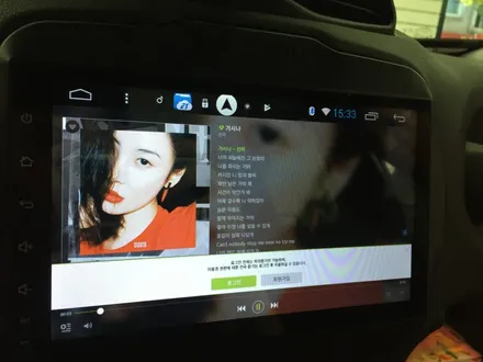 jeep 레니게이드 2.4 카컴 안드로이드 올인원 설치