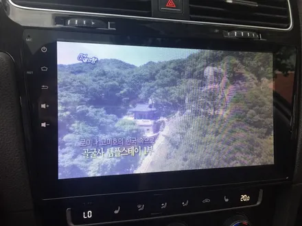 골프7세대 카컴 안드로이드 올인원 10인치 매립