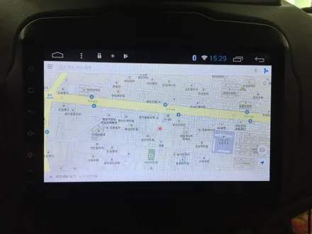 jeep 레니게이드 2.4 카컴 안드로이드 올인원 설치